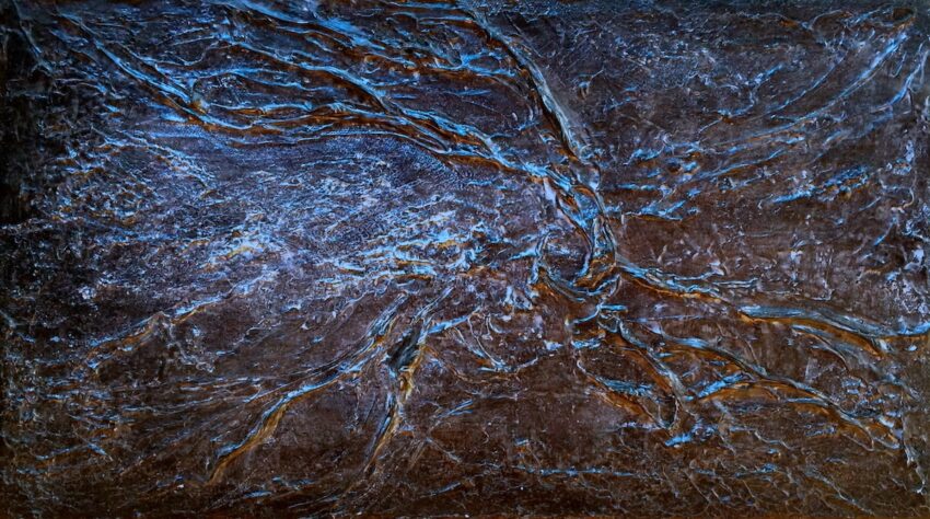 Contemporary evocative abstract sculpture paintings