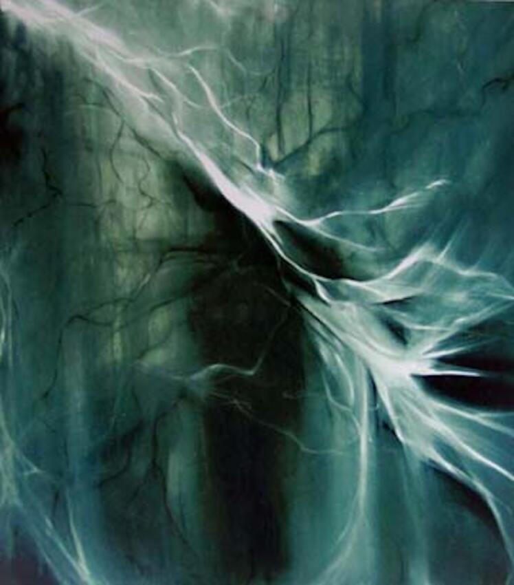 Grace SOLD 2002 48 x 43 in. oil on canvas