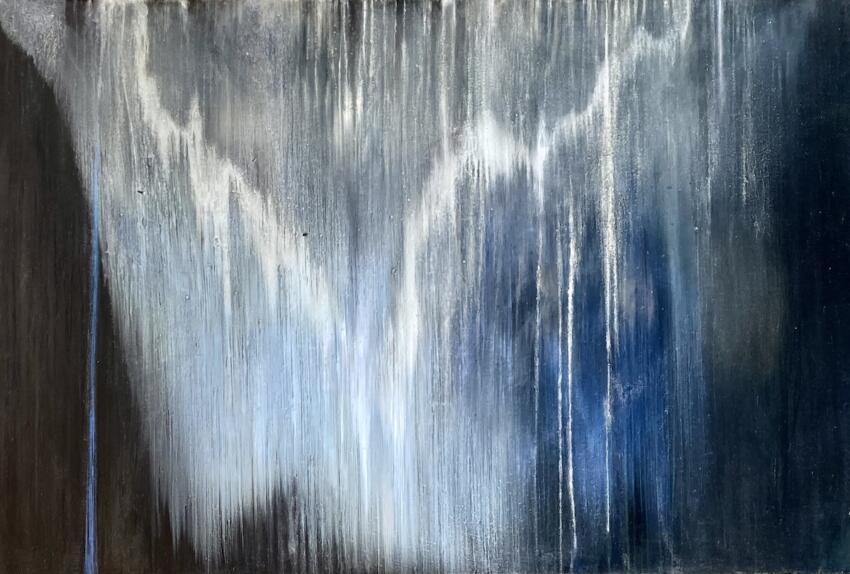 Soak 2010 remastered 2020 40 x 60 in. oil on canvas