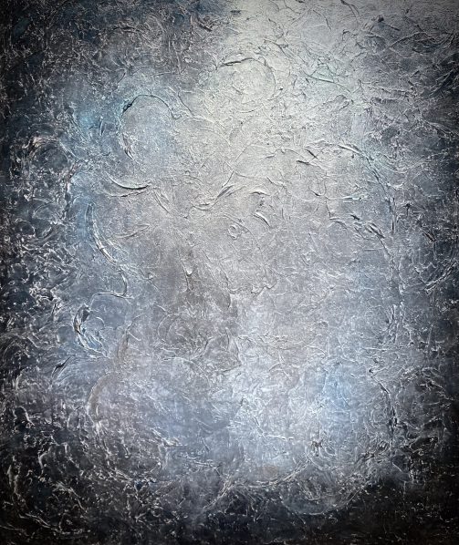 As It Was Before 2025 48h x 42w Oil and Mixed Media on Canvas Unavailable