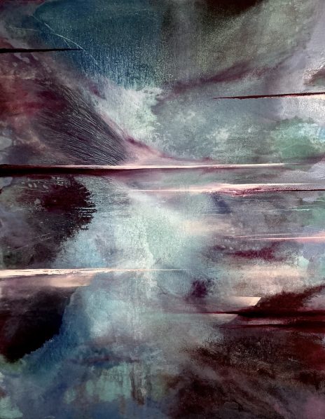 Spin 2026 53h x 42w Oil on Canvas