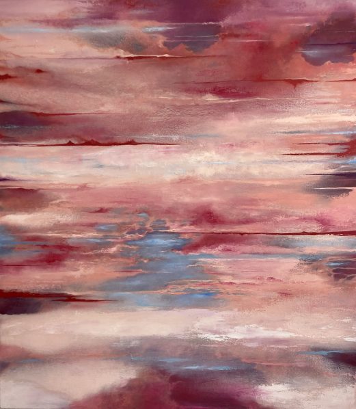 View From The Next Plateau 2026 48h x 42w Oil on Canvas